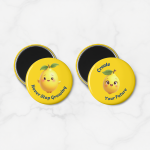 Bahan Baku Fridge Magnet Button 58mm Original untuk Usaha Custom Pin dan Gift